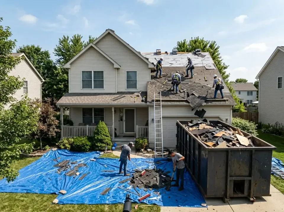 roof-replacement-debris-remova-004 — frequently asked questions, Cheapest Dumpster Rentals in St. Augustine South, FL
